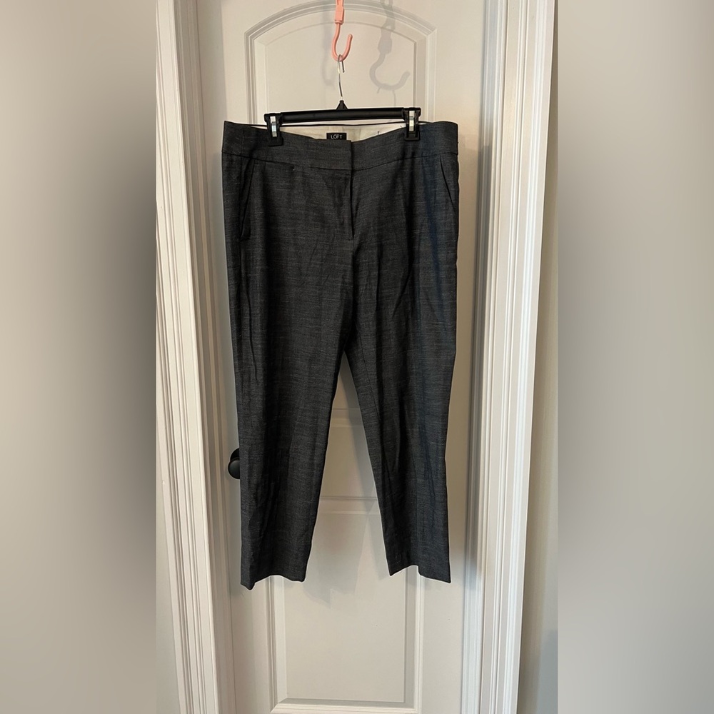 Loft cropped pant